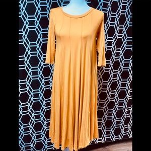 Moa Brand swing dress 3/4 sleeve,fits true to size